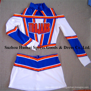 Cheerleading Uniformen mit Spandex Stoff